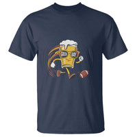 Funny Beer Mug Playing Football T Shirt Team Supporter Green Bay Gift - Wonder Print Shop