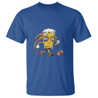 Funny Beer Mug Playing Football T Shirt Team Supporter Green Bay Gift - Wonder Print Shop
