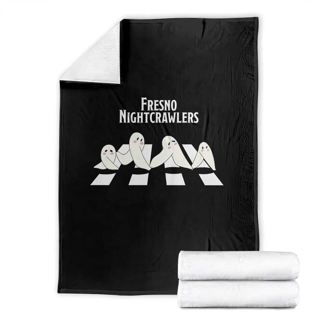 Fresno Nightcrawler Throw Blanket Folklore Gothic Horror Cryptid Gift - Wonder Print Shop