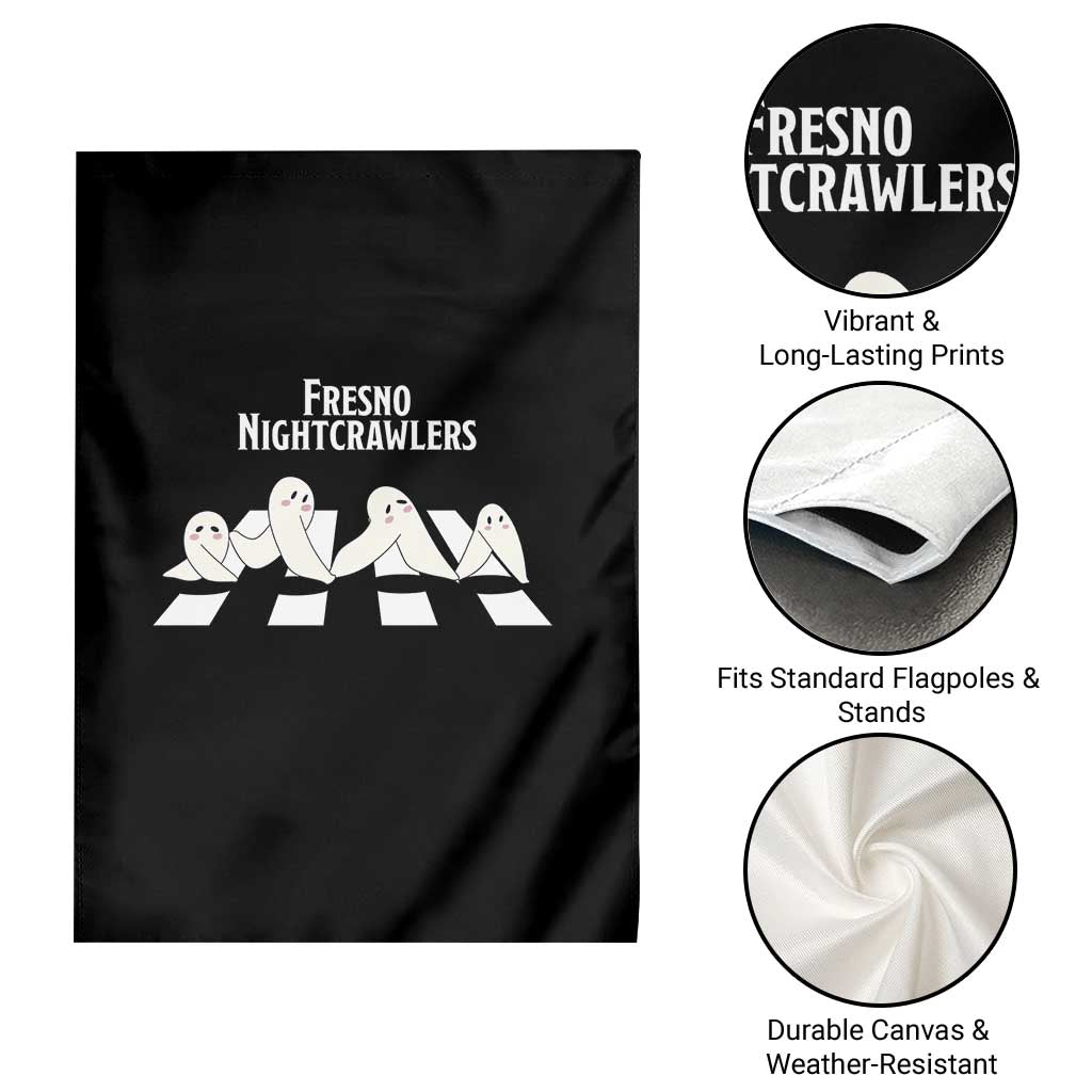 Fresno Nightcrawler Garden Flag Folklore Gothic Horror Cryptid Gift - Wonder Print Shop