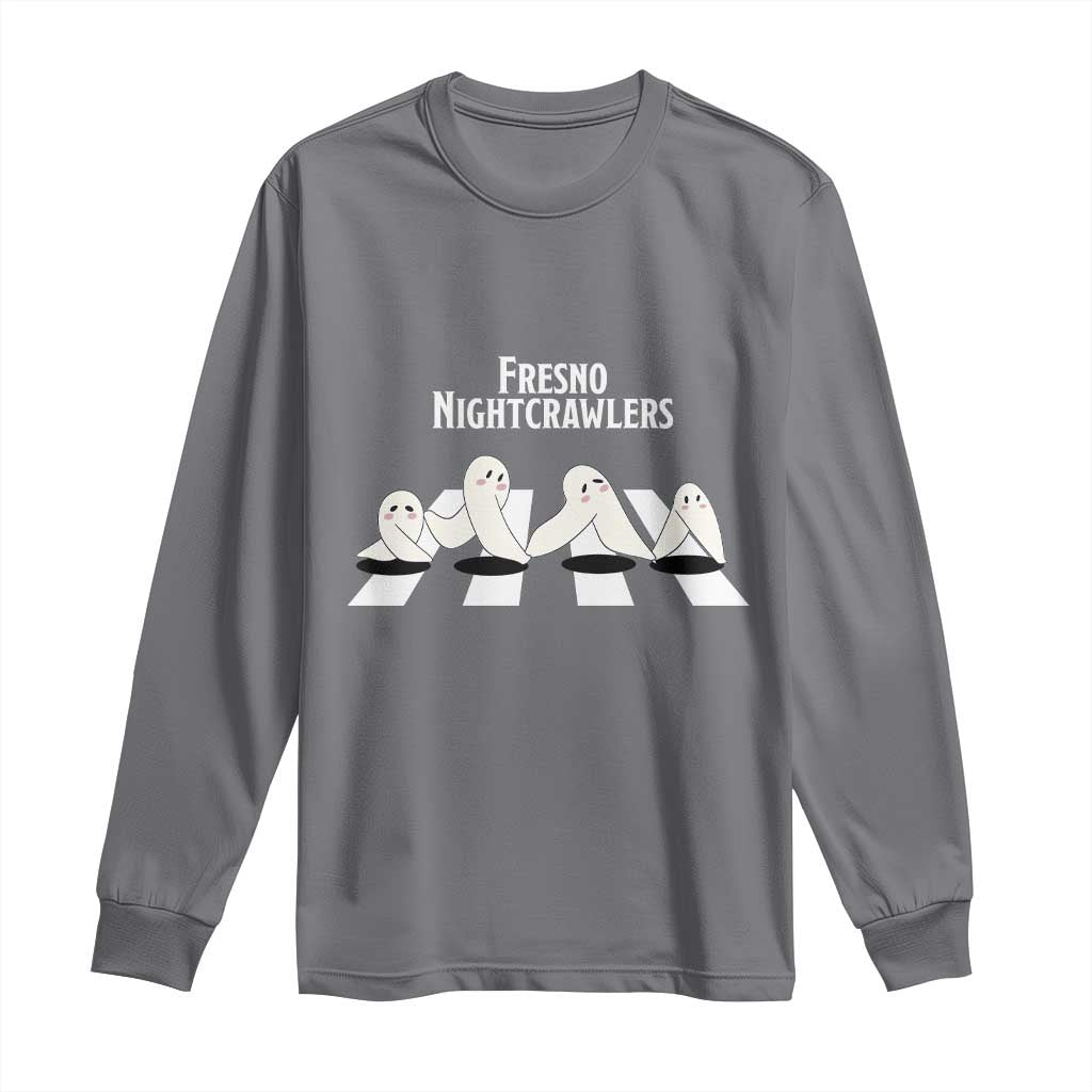 Fresno Nightcrawler Long Sleeve Shirt Folklore Gothic Horror Cryptid Gift - Wonder Print Shop