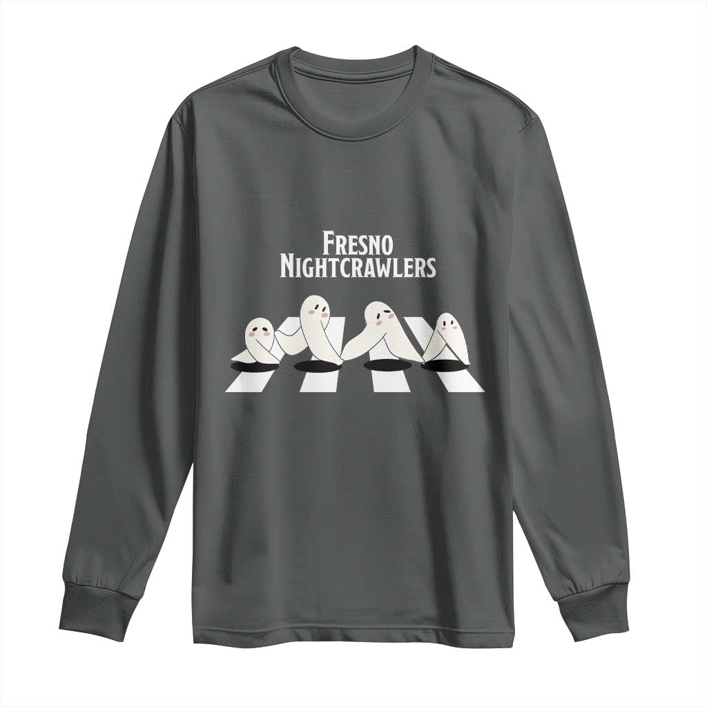 Fresno Nightcrawler Long Sleeve Shirt Folklore Gothic Horror Cryptid Gift - Wonder Print Shop