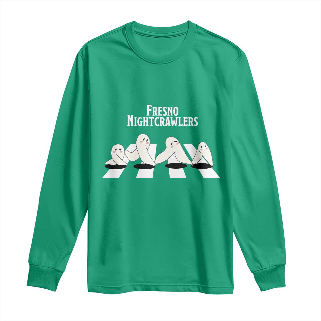 Fresno Nightcrawler Long Sleeve Shirt Folklore Gothic Horror Cryptid Gift - Wonder Print Shop