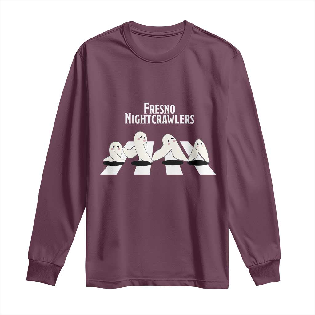 Fresno Nightcrawler Long Sleeve Shirt Folklore Gothic Horror Cryptid Gift - Wonder Print Shop