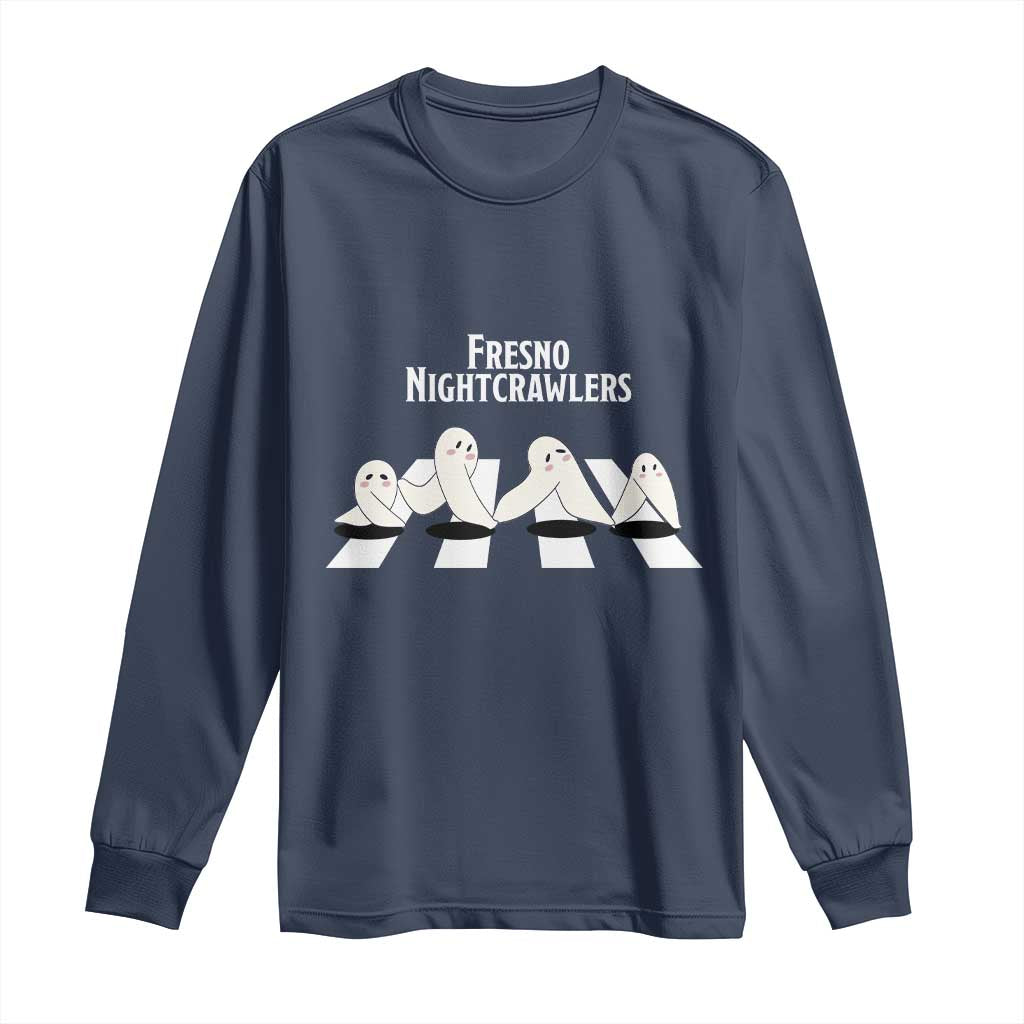 Fresno Nightcrawler Long Sleeve Shirt Folklore Gothic Horror Cryptid Gift - Wonder Print Shop