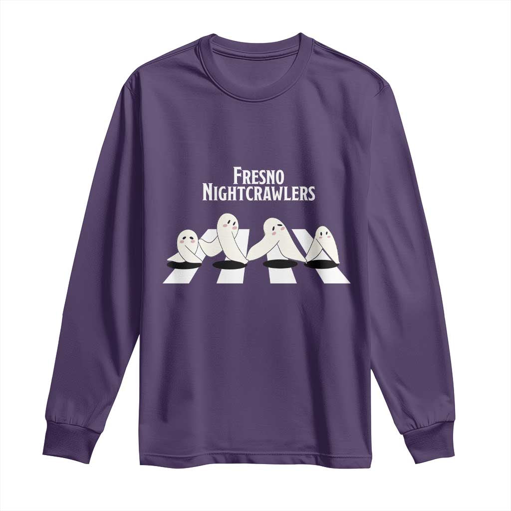 Fresno Nightcrawler Long Sleeve Shirt Folklore Gothic Horror Cryptid Gift - Wonder Print Shop