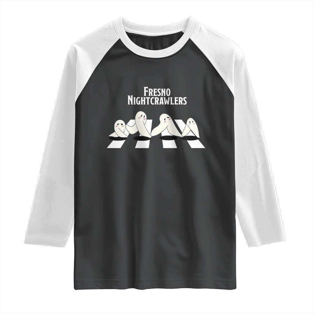Fresno Nightcrawler Raglan Shirt Folklore Gothic Horror Cryptid Gift - Wonder Print Shop