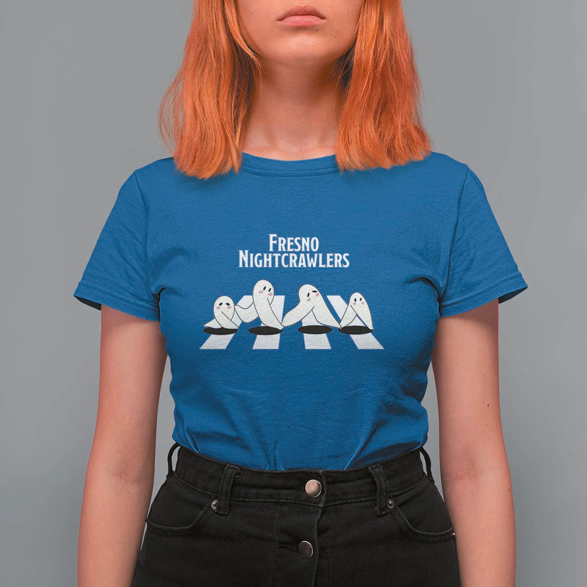 Fresno Nightcrawler T Shirt For Women Folklore Gothic Horror Cryptid Gift - Wonder Print Shop