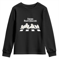 Fresno Nightcrawler Youth Sweatshirt Folklore Gothic Horror Cryptid Gift - Wonder Print Shop