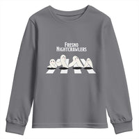 Fresno Nightcrawler Youth Sweatshirt Folklore Gothic Horror Cryptid Gift - Wonder Print Shop