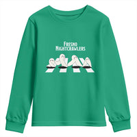 Fresno Nightcrawler Youth Sweatshirt Folklore Gothic Horror Cryptid Gift - Wonder Print Shop