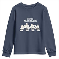 Fresno Nightcrawler Youth Sweatshirt Folklore Gothic Horror Cryptid Gift - Wonder Print Shop