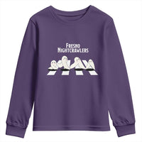 Fresno Nightcrawler Youth Sweatshirt Folklore Gothic Horror Cryptid Gift - Wonder Print Shop