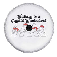 Funny Fresno Nightcrawlers Christmas Gift Spare Tire Cover Walking In A Cryptid Wonderland - Wonder Print Shop
