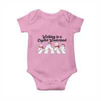 Funny Fresno Nightcrawlers Christmas Gift Baby Onesie Walking In A Cryptid Wonderland - Wonder Print Shop