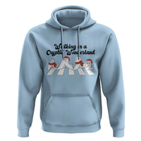Funny Fresno Nightcrawlers Christmas Gift Hoodie Walking In A Cryptid Wonderland - Wonder Print Shop