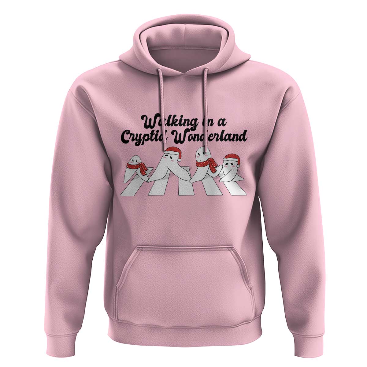 Funny Fresno Nightcrawlers Christmas Gift Hoodie Walking In A Cryptid Wonderland - Wonder Print Shop
