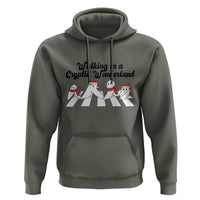Funny Fresno Nightcrawlers Christmas Gift Hoodie Walking In A Cryptid Wonderland - Wonder Print Shop