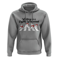 Funny Fresno Nightcrawlers Christmas Gift Hoodie Walking In A Cryptid Wonderland - Wonder Print Shop