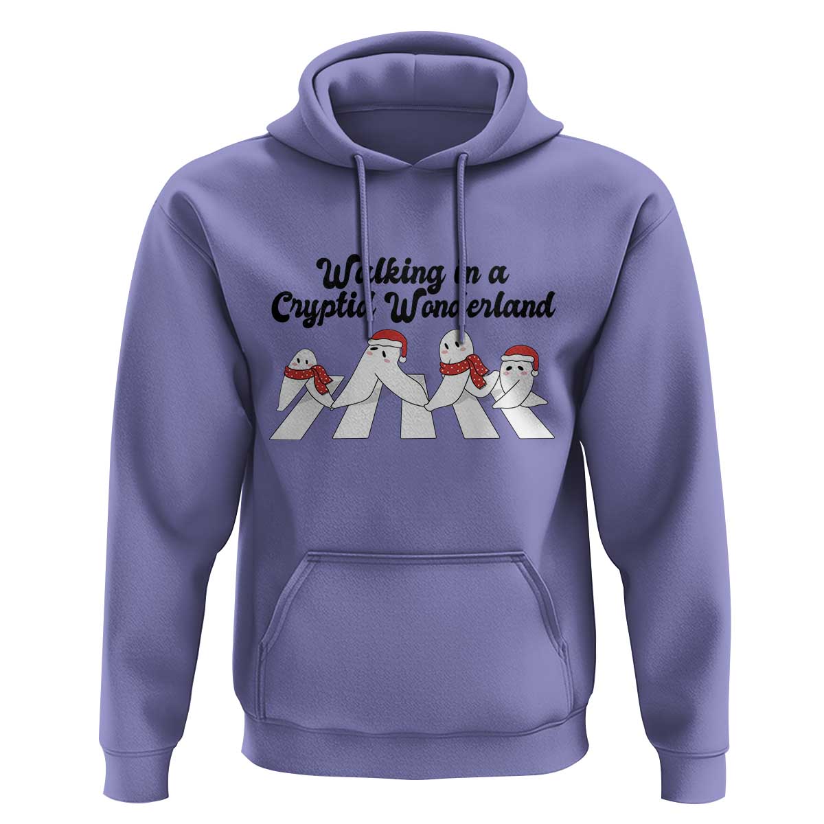 Funny Fresno Nightcrawlers Christmas Gift Hoodie Walking In A Cryptid Wonderland - Wonder Print Shop
