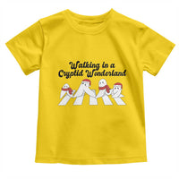 Funny Fresno Nightcrawlers Christmas Gift Toddler T Shirt Walking In A Cryptid Wonderland - Wonder Print Shop