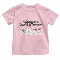 Funny Fresno Nightcrawlers Christmas Gift Toddler T Shirt Walking In A Cryptid Wonderland - Wonder Print Shop