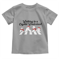 Funny Fresno Nightcrawlers Christmas Gift Toddler T Shirt Walking In A Cryptid Wonderland - Wonder Print Shop