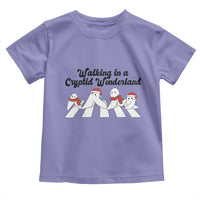 Funny Fresno Nightcrawlers Christmas Gift Toddler T Shirt Walking In A Cryptid Wonderland - Wonder Print Shop