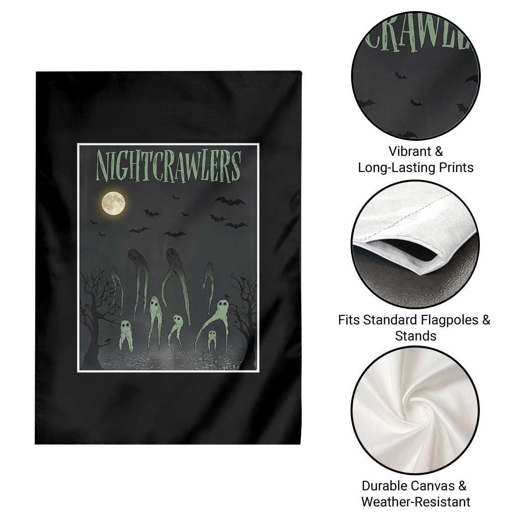 Fresno Nightcrawlers Garden Flag Gothic Cryptid Horror Fan Gift - Wonder Print Shop