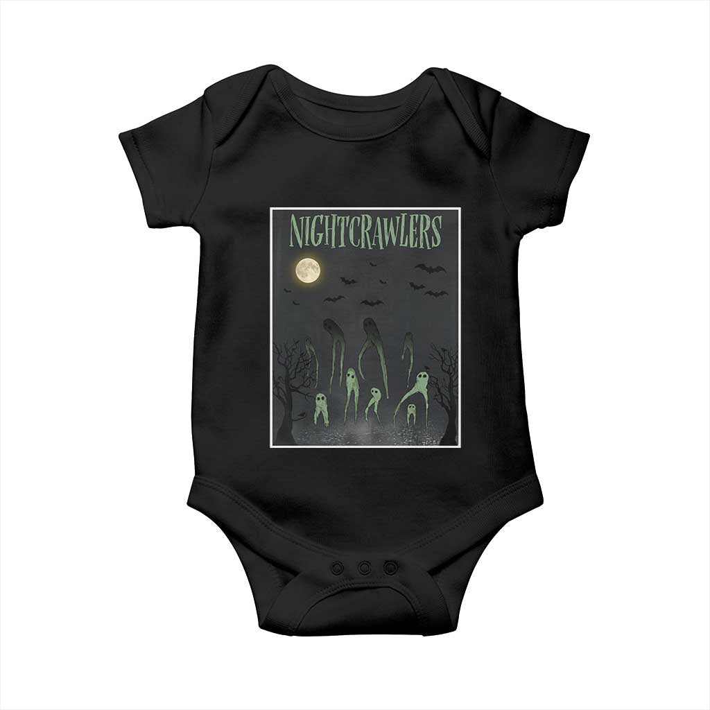 Fresno Nightcrawlers Baby Onesie Gothic Cryptid Horror Fan Gift - Wonder Print Shop
