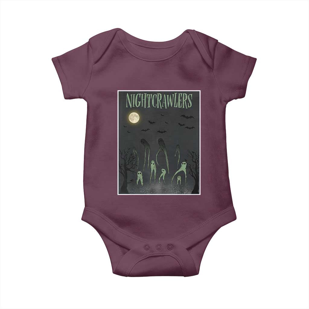 Fresno Nightcrawlers Baby Onesie Gothic Cryptid Horror Fan Gift - Wonder Print Shop