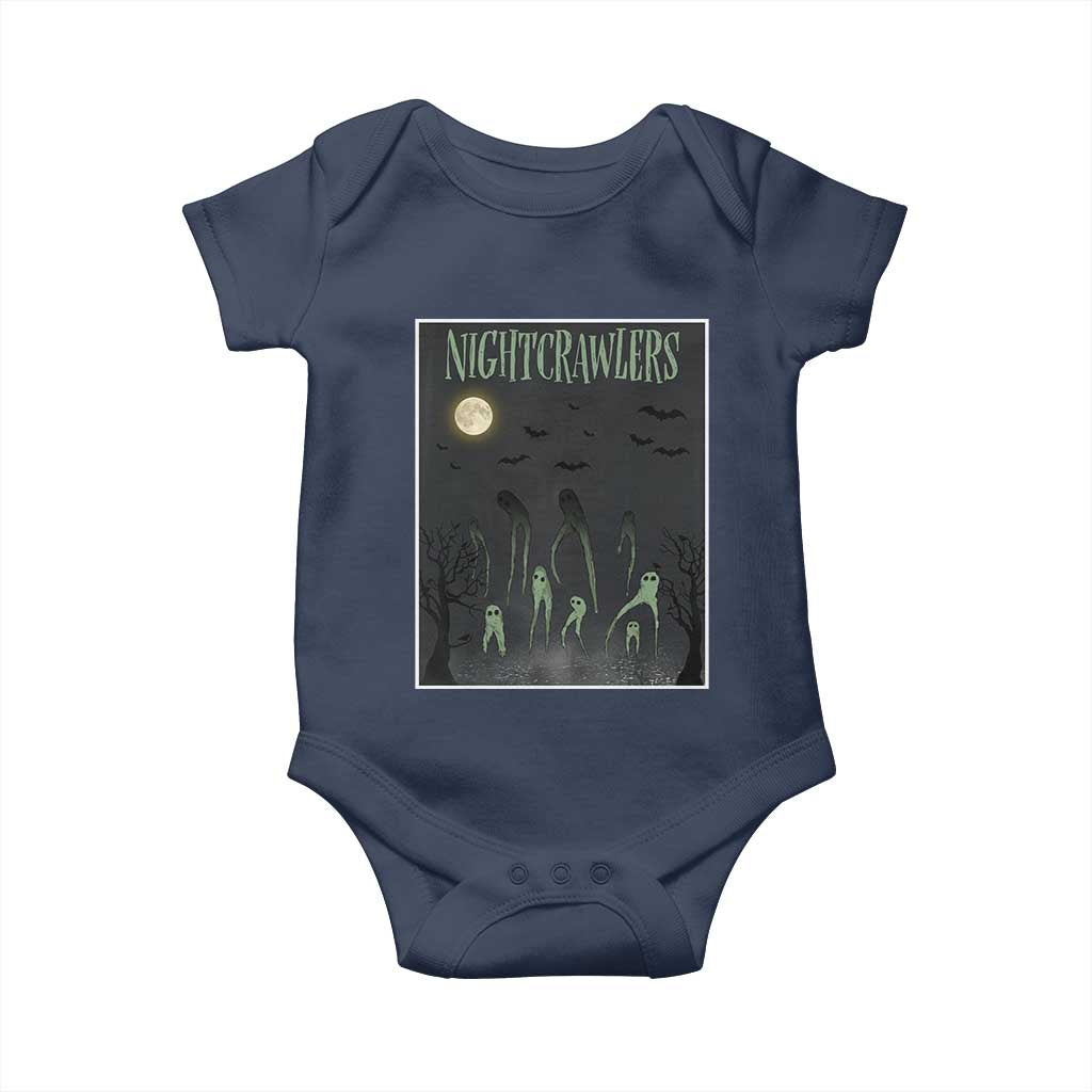 Fresno Nightcrawlers Baby Onesie Gothic Cryptid Horror Fan Gift - Wonder Print Shop