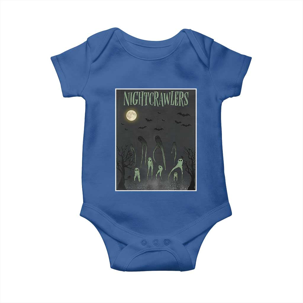 Fresno Nightcrawlers Baby Onesie Gothic Cryptid Horror Fan Gift - Wonder Print Shop