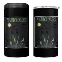 Fresno Nightcrawlers 4 in 1 Can Cooler Tumbler Gothic Cryptid Horror Fan Gift - Wonder Print Shop