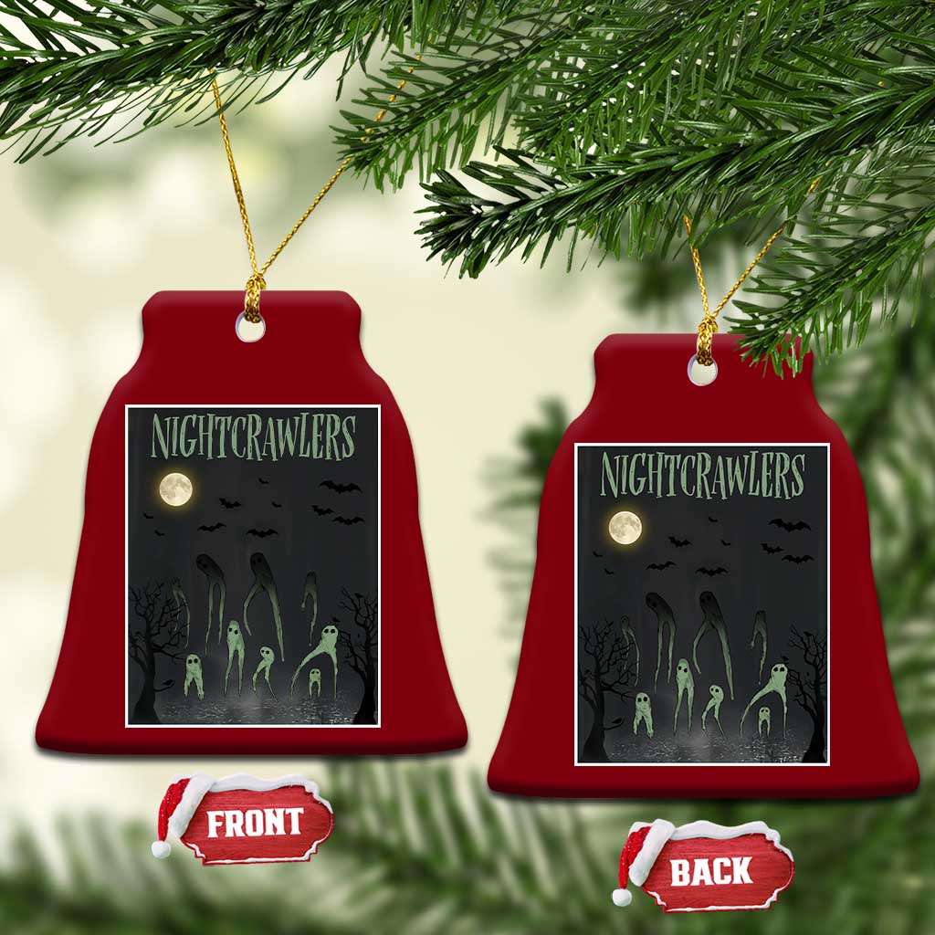Fresno Nightcrawlers Ceramic Ornament Gothic Cryptid Horror Fan Gift - Wonder Print Shop