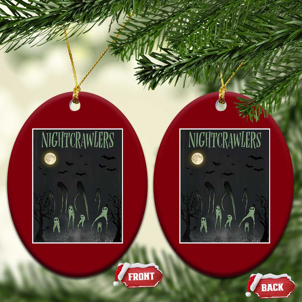 Fresno Nightcrawlers Ceramic Ornament Gothic Cryptid Horror Fan Gift - Wonder Print Shop