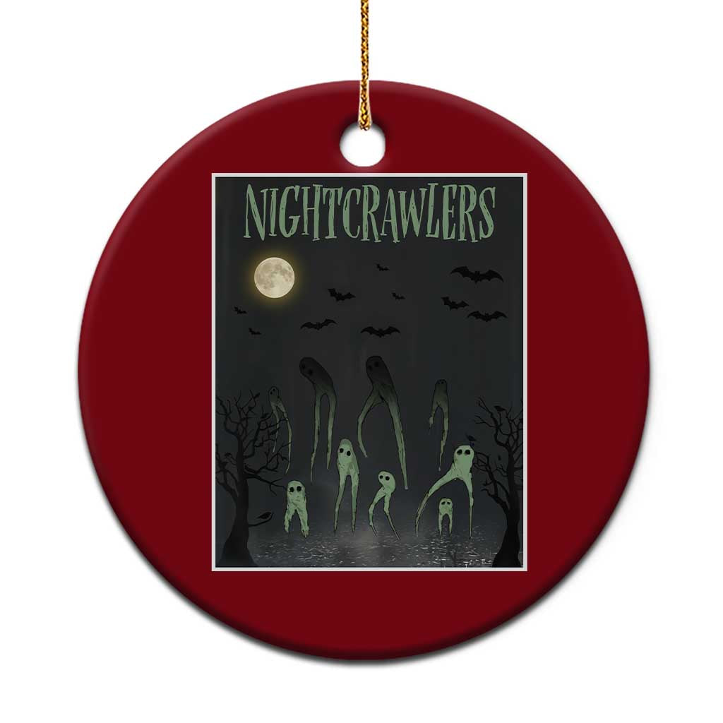 Fresno Nightcrawlers Ceramic Ornament Gothic Cryptid Horror Fan Gift - Wonder Print Shop