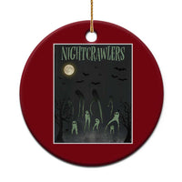 Fresno Nightcrawlers Ceramic Ornament Gothic Cryptid Horror Fan Gift - Wonder Print Shop