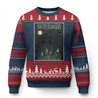 Fresno Nightcrawlers Ugly Christmas Sweater Gothic Cryptid Horror Fan Gift - Wonder Print Shop