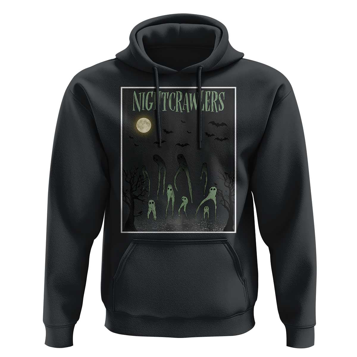 Fresno Nightcrawlers Hoodie Gothic Cryptid Horror Fan Gift - Wonder Print Shop