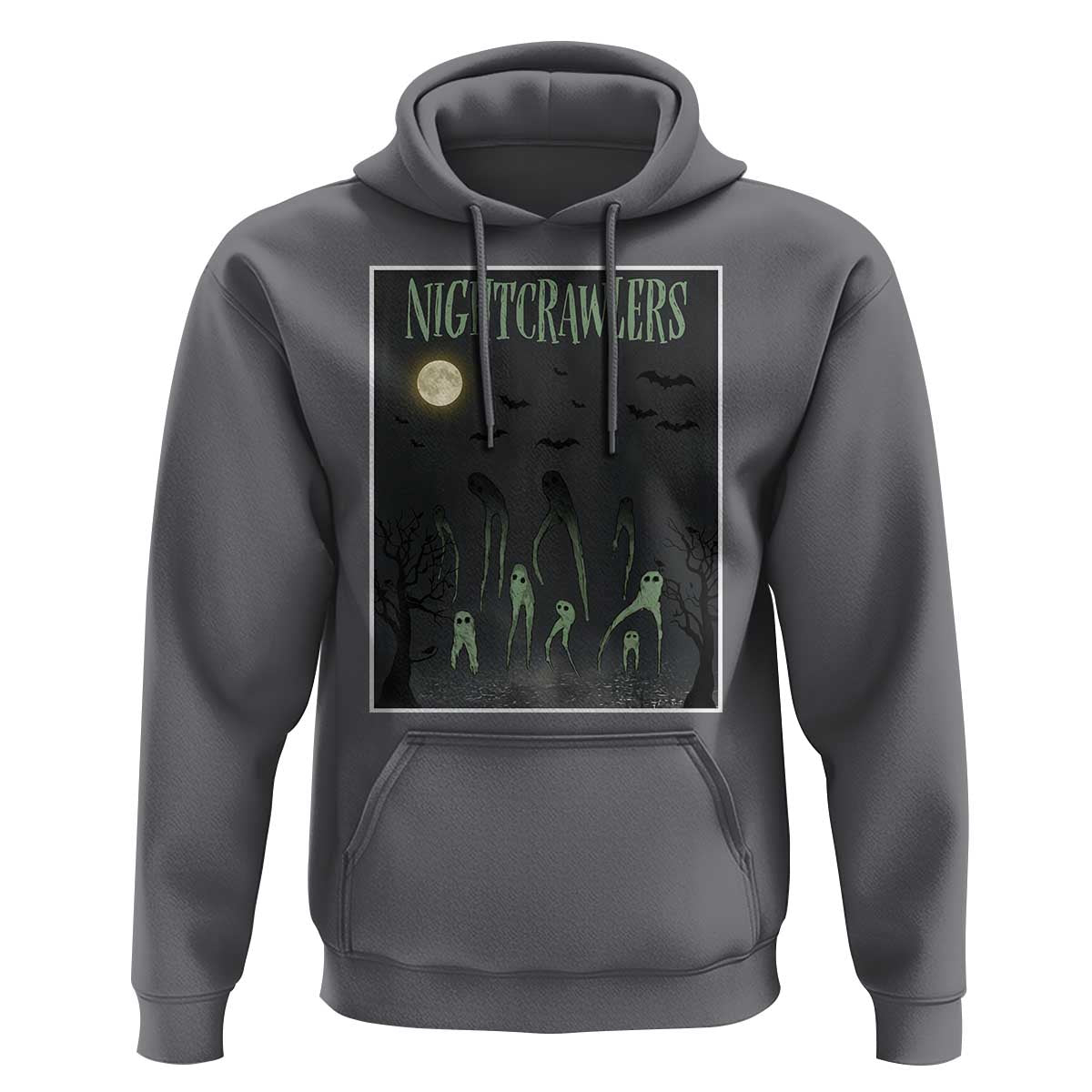 Fresno Nightcrawlers Hoodie Gothic Cryptid Horror Fan Gift - Wonder Print Shop