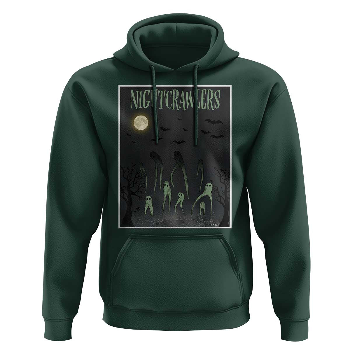 Fresno Nightcrawlers Hoodie Gothic Cryptid Horror Fan Gift - Wonder Print Shop