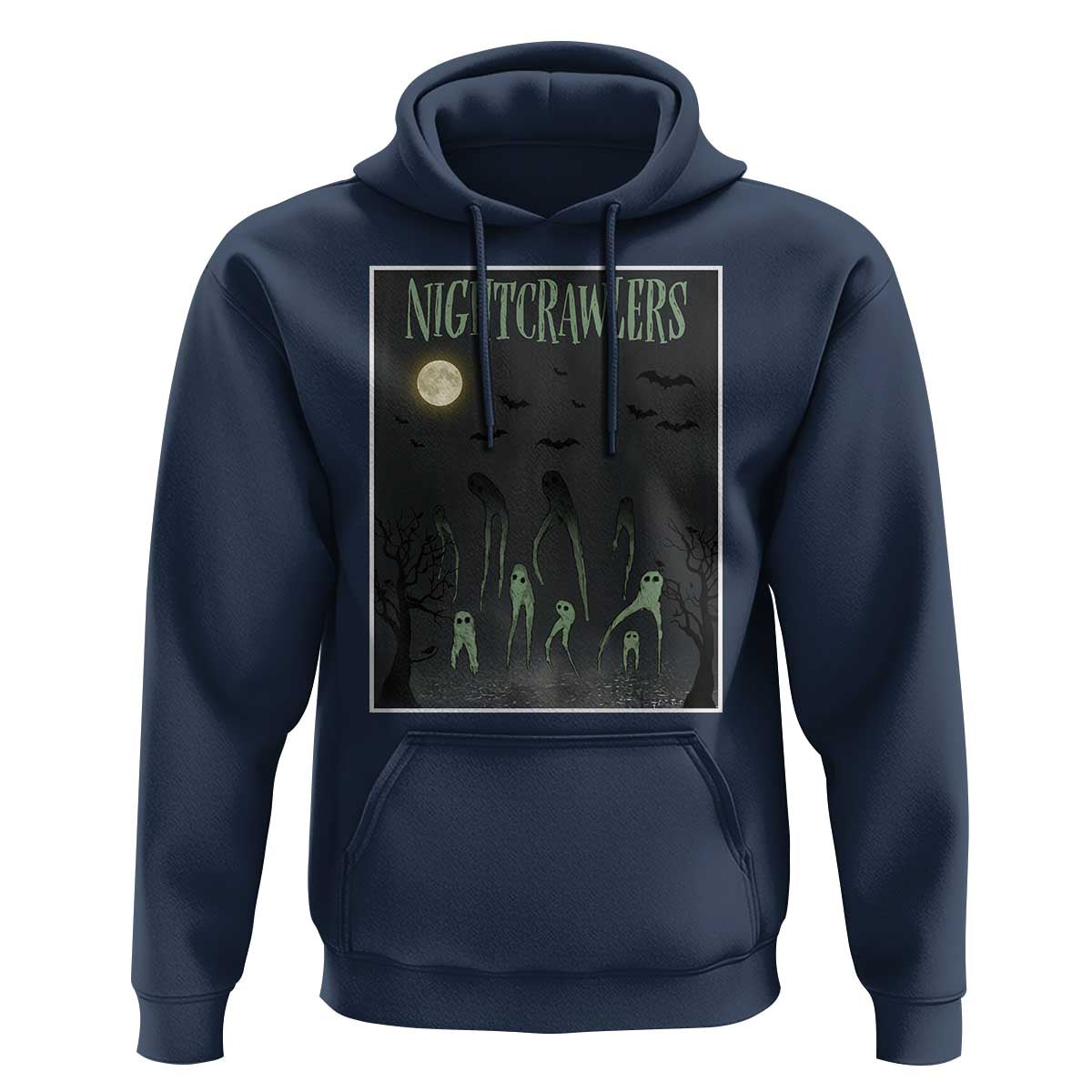 Fresno Nightcrawlers Hoodie Gothic Cryptid Horror Fan Gift - Wonder Print Shop