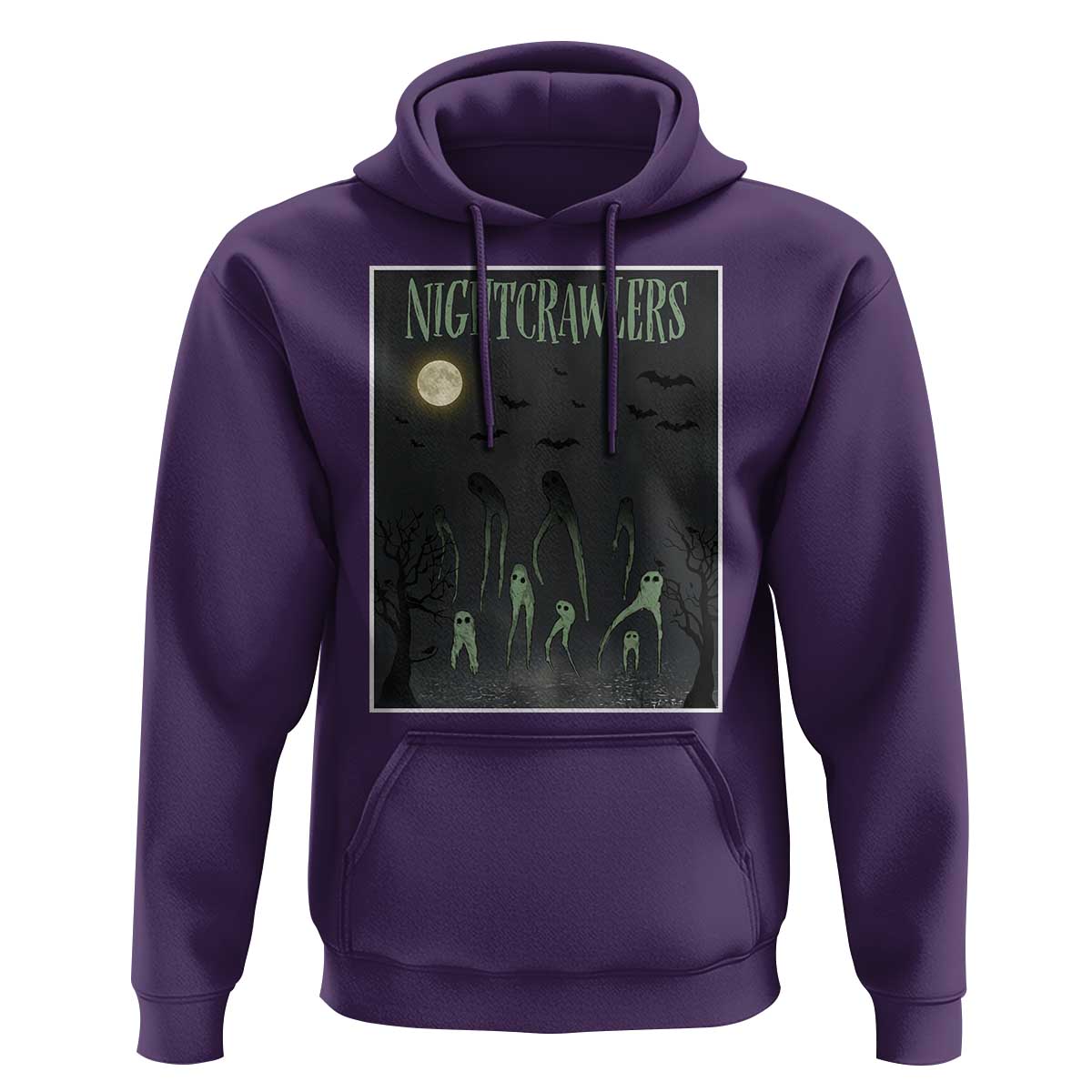 Fresno Nightcrawlers Hoodie Gothic Cryptid Horror Fan Gift - Wonder Print Shop