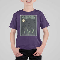 Fresno Nightcrawlers T Shirt For Kid Gothic Cryptid Horror Fan Gift - Wonder Print Shop