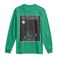 Fresno Nightcrawlers Long Sleeve Shirt Gothic Cryptid Horror Fan Gift - Wonder Print Shop