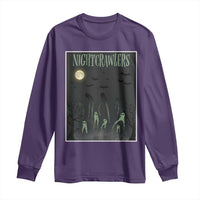 Fresno Nightcrawlers Long Sleeve Shirt Gothic Cryptid Horror Fan Gift - Wonder Print Shop