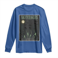 Fresno Nightcrawlers Long Sleeve Shirt Gothic Cryptid Horror Fan Gift - Wonder Print Shop