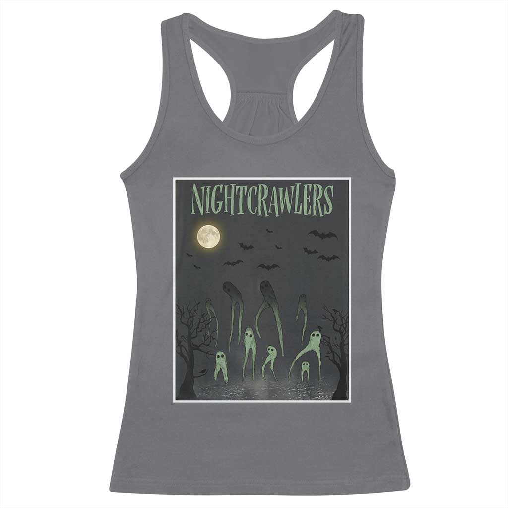 Fresno Nightcrawlers Racerback Tank Top Gothic Cryptid Horror Fan Gift - Wonder Print Shop