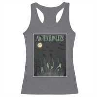 Fresno Nightcrawlers Racerback Tank Top Gothic Cryptid Horror Fan Gift - Wonder Print Shop